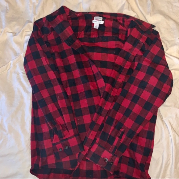 L.L. Bean Women’s Flannel - Picture 3 of 3